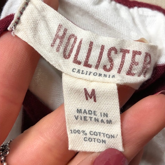Dainty striped Hollister tank - Picture 2 of 2
